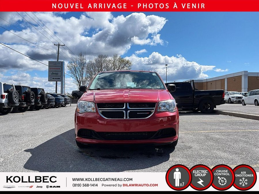 DODGE GRAND CARAVAN *** UN PROPRIO + CLEAN CARFAX + BAS KILOMÉTRAGE*** 2016 Rouge