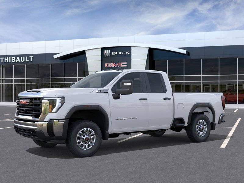 GMC Sierra 2500HD Pro cabine double 4RM 149 po 2026 BLANC SOMMET Sherbrooke - photo #1