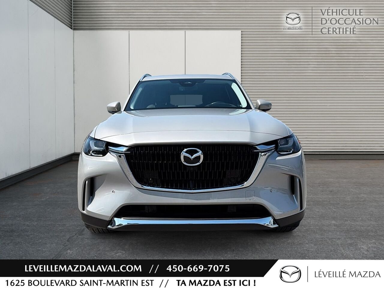 Mazda CX-90 hybride léger GT TI 2024 gray Laval - photo #1