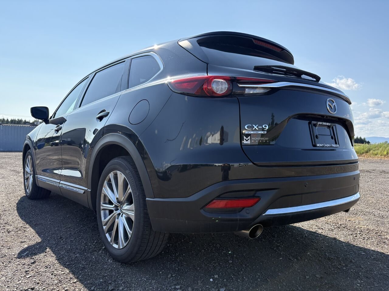 2022 MAZDA CX-9 SIGNATURE Signature TI Black Montmagny - photo #2