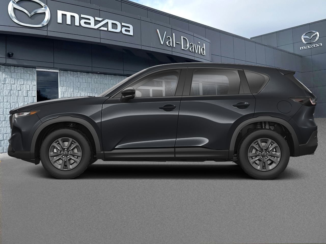 2026 Mazda CX-5 GX TI BA, commande audio au volant, bluetooth, Caméra de recul Jet Black Mica Val-David - photo #1