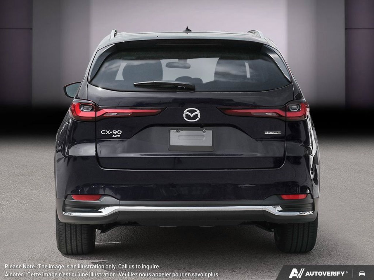 Mazda CX-90 hybride léger JM3KKDHD9T1389258 2026 Noir de jais mica Mirabel - photo #4