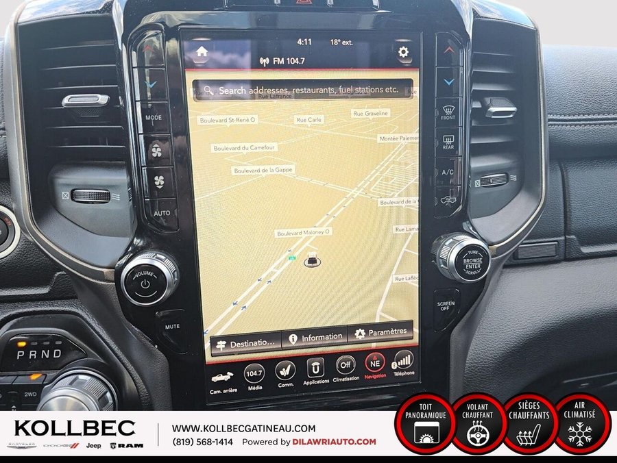 RAM 1500 *** UN PROPRIO + CLEAN CARFAX *** 2019 Rouge