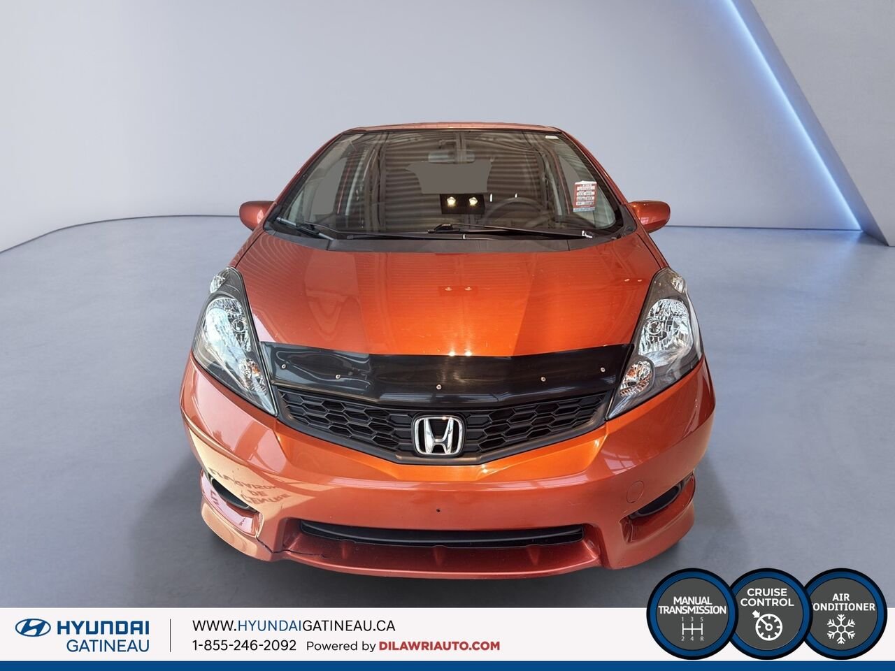 2013 Honda Fit Orange Gatineau - photo #1