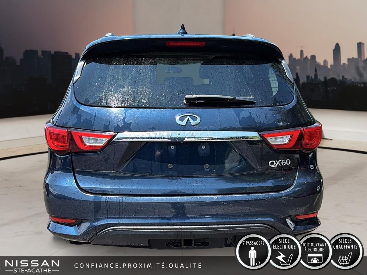 2018 INFINITI QX60 TI Blue Saint-Jérôme - photo #3