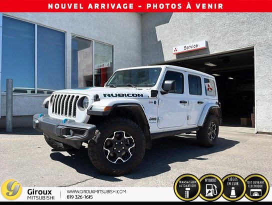 JEEP WRANGLER UNLIMITED RUBICON 4XE Unlimited Rubicon 4x4 2022 Blanc