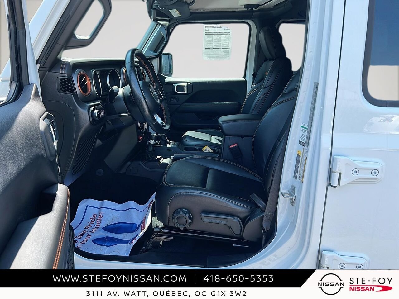 2023 Jeep Gladiator MOJAVE CREW CAB White Ste-Foy - photo #8