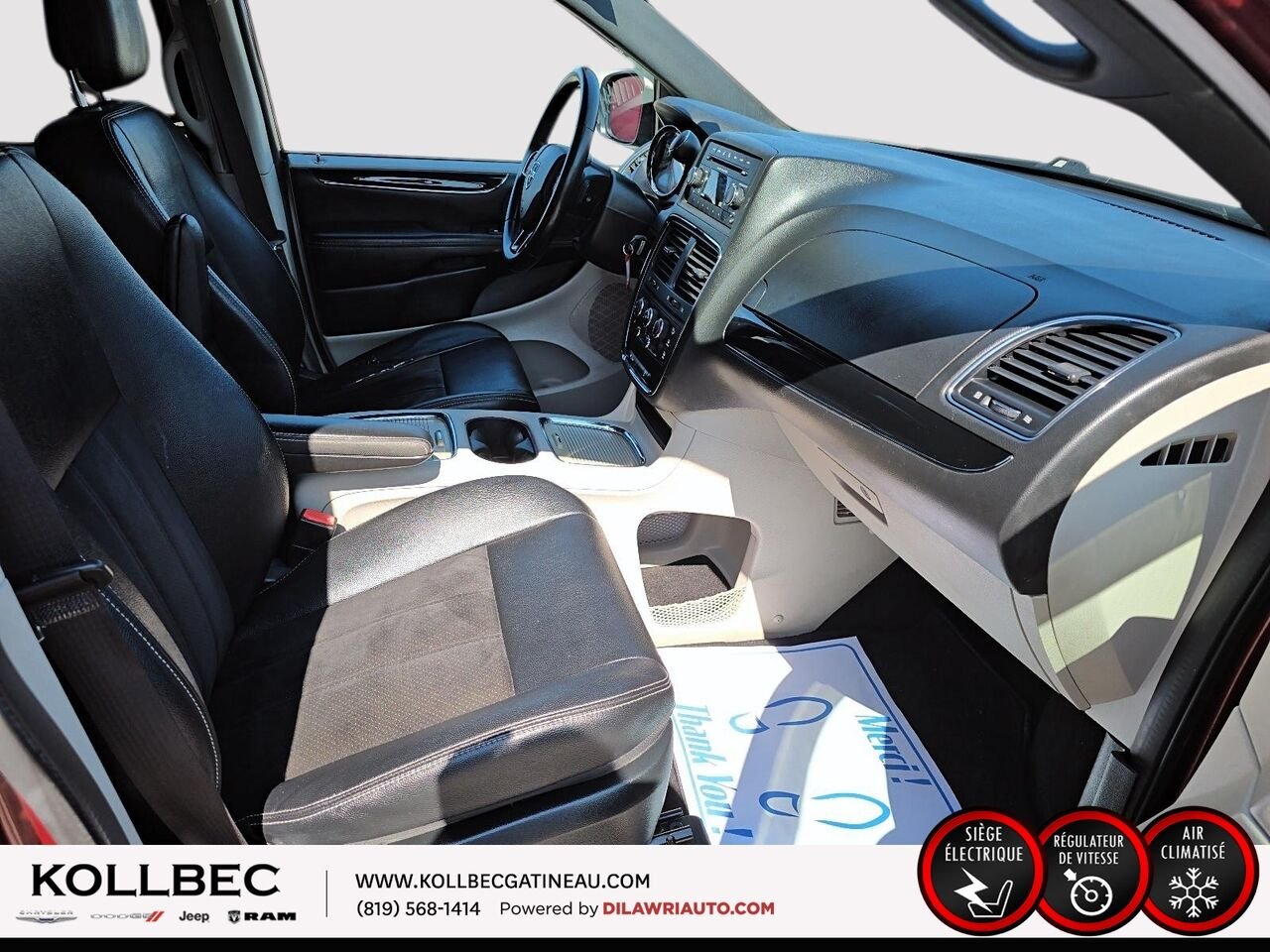 2017 DODGE GRAND CARAVAN SXT Premium Plus Red Ottawa & Gatineau - photo #19