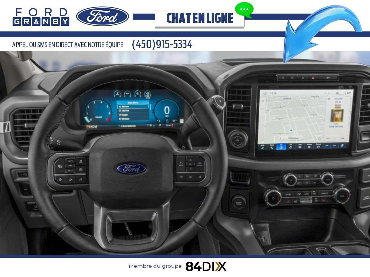 2025 Ford F-150 Oxford White Granby - photo #3