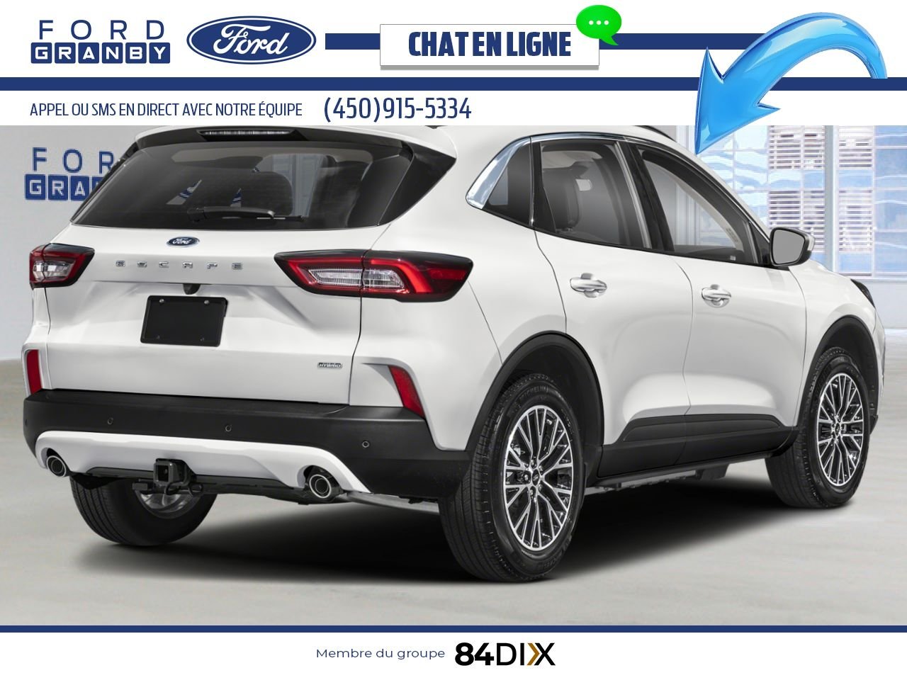 2025 Ford Escape Agate Black Metallic Granby - photo #2