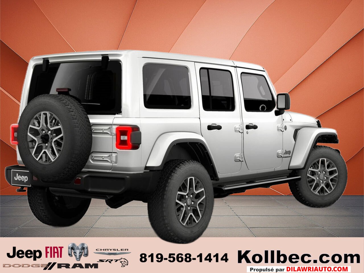 2026 JEEP Wrangler 26280 | Sahara 4 portes 4x4 Bright White Gatineau - photo #2