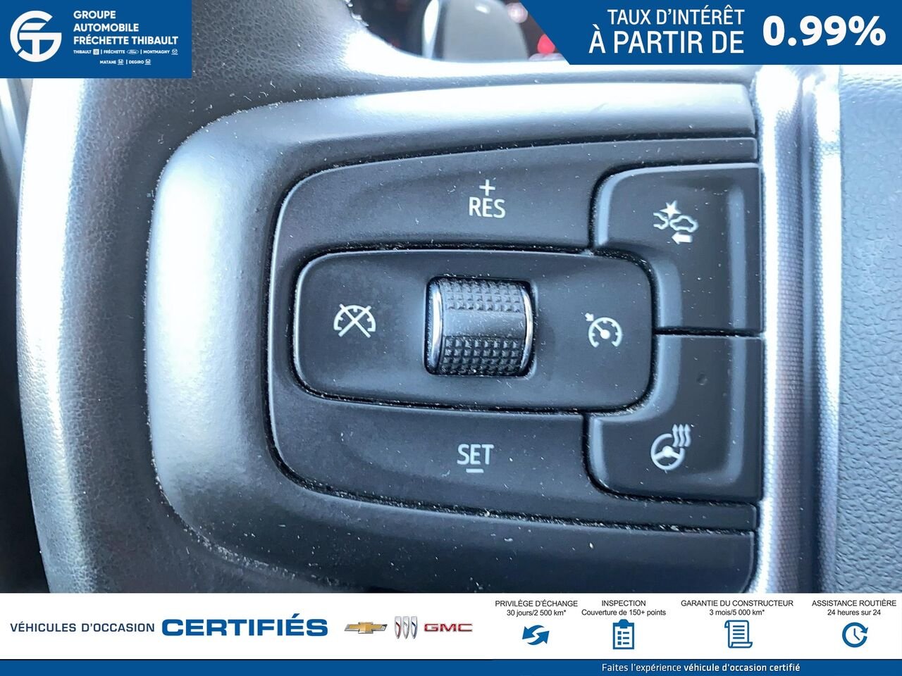 GMC SIERRA Elevation cabine multiplace 4RM 157 po 2024 Noir Montmagny - photo #11
