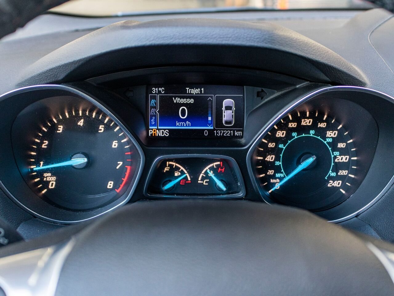 2014 Ford Escape 4 RM 4 portes Titanium White Châteauguay - photo #17