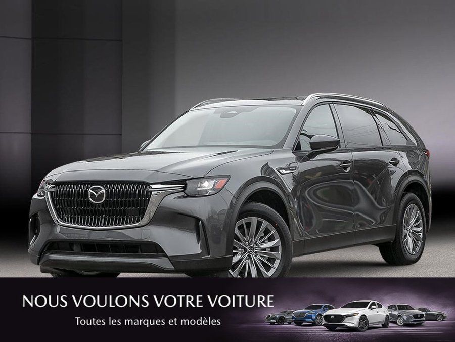 Mazda CX-90 hybride rechargeable 2026 2026 Gris mécanique métallisé