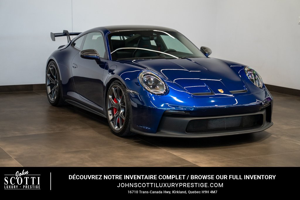 Porsche 911 GT3 coupé 2022 Bleu Kirkland - photo #3