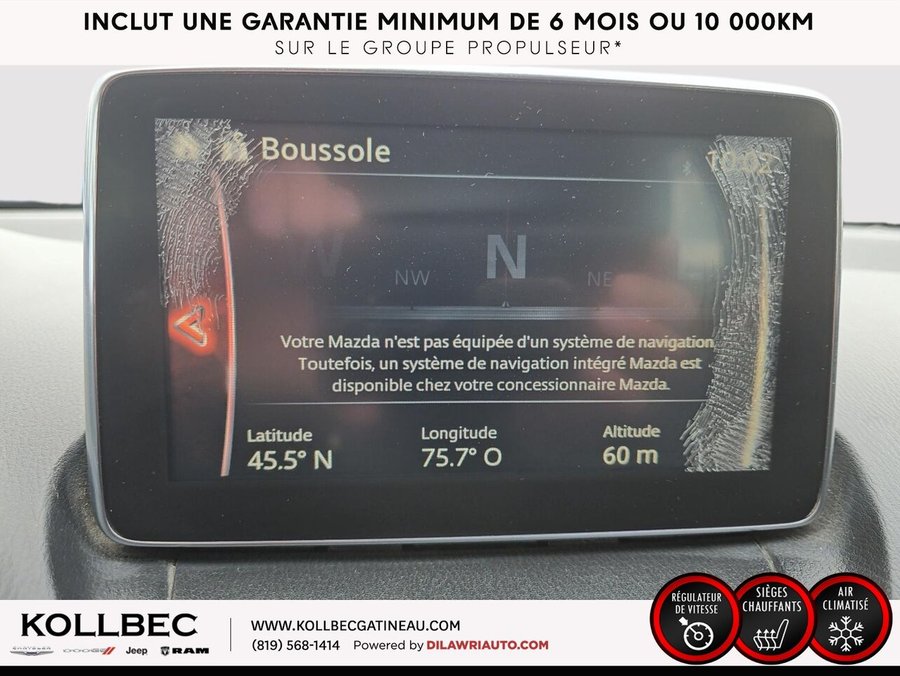 MAZDA CX-3 *** BAS KILOMÉTRAGE *** 2016 Rouge