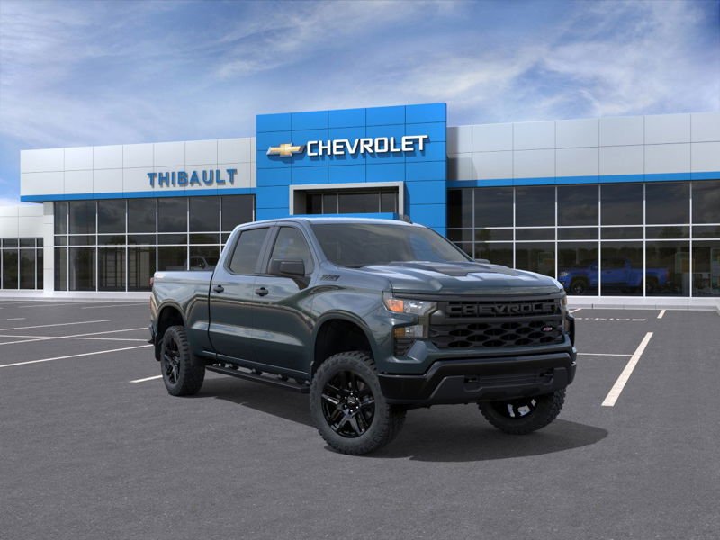 CHEVROLET SILVERADO 1500 Custom Trail Boss cabine multiplace 4RM 157 po 2026 Gris