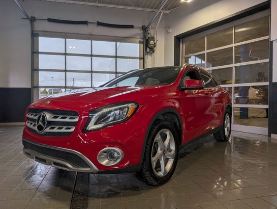 Mercedes-Benz GLA GLA 250 4MATIC-CUIR-TOIT PANORAMIQUE-BANC CHAUFFANT 2019 Rouge