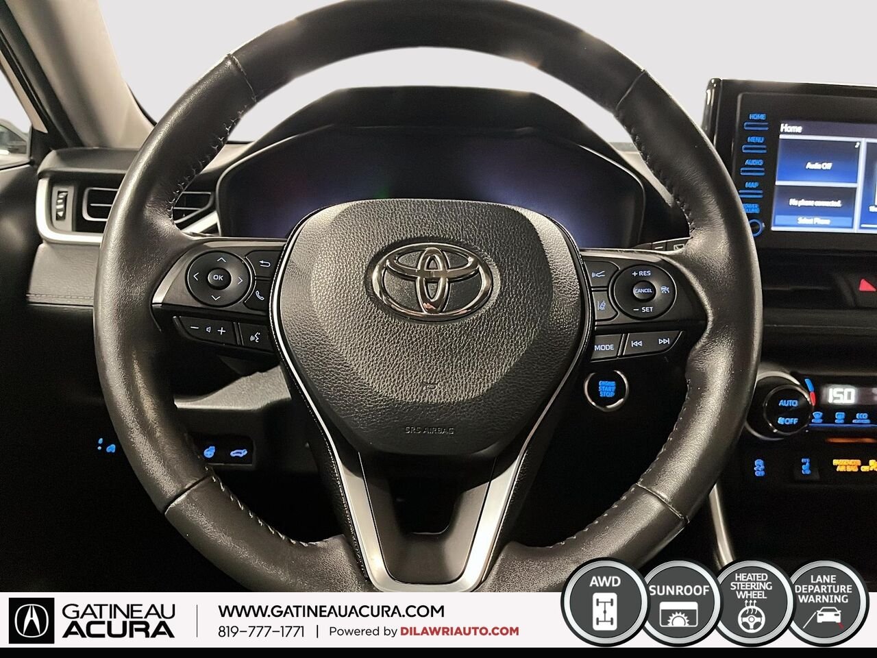 Toyota RAV4 XLE AWD 2020 Bleu Ottawa & Gatineau - photo #9