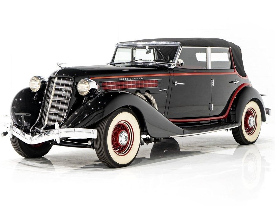 1935 Auburn 851 1935 Black