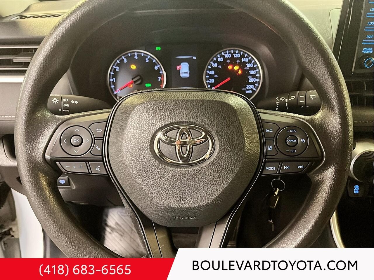 2021 Toyota RAV4 100323A-115 | LE White Québec - photo #9