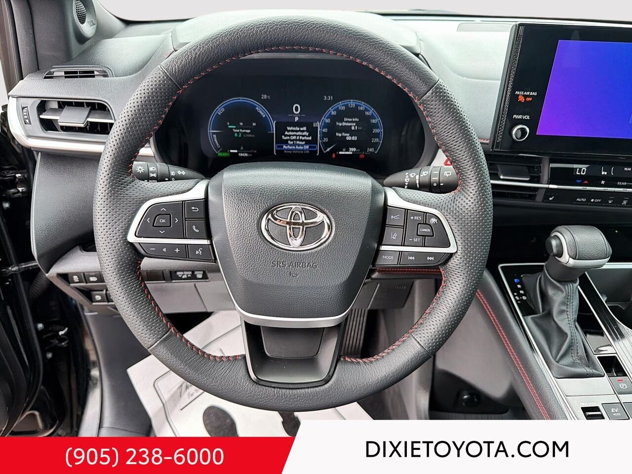 2026 Toyota Sienna XSE AWD TEC PKG / HEATED SEATS / REAR-ENTERTAINMENT PLAYER / ALLOY WHEELS / CARPLAY AND ANDROID AUTO Black Mississauga - photo #12