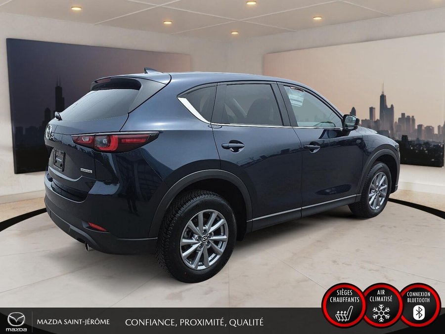 Mazda CX-5 GS | CUIR | AWD | MAGS | 2025 Bleu