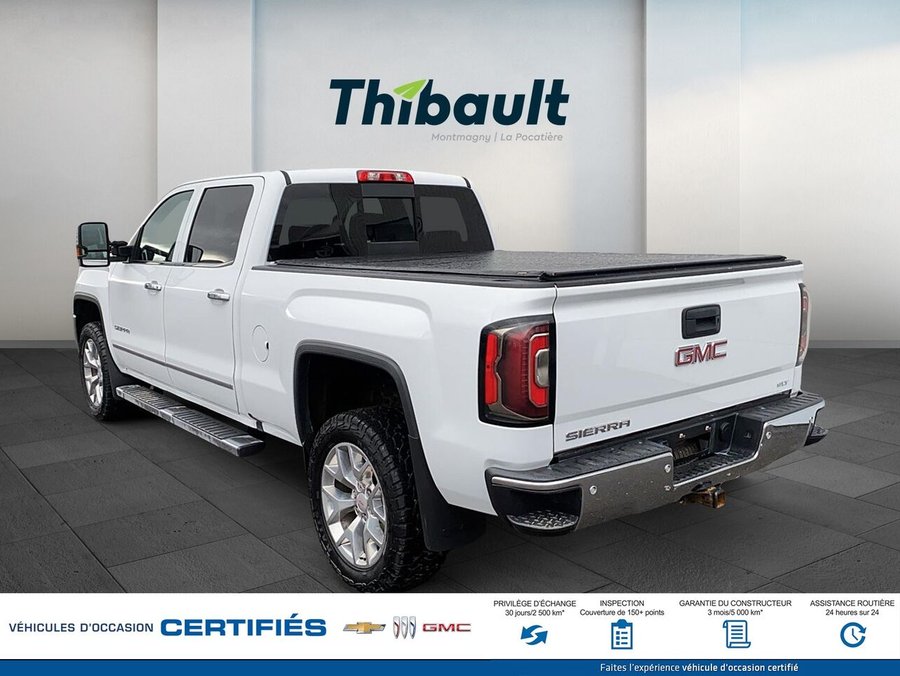 GMC SIERRA K1500 SLT SLT cabine multiplace 4RM, 153,0 po 2018 Blanc
