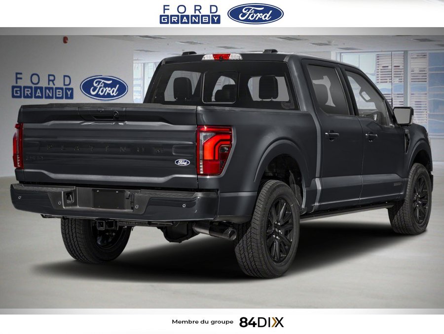 Ford F-150 Platinum SuperCrew 4RM caisse de 5,5 pi 2026 Noir agate métallisé