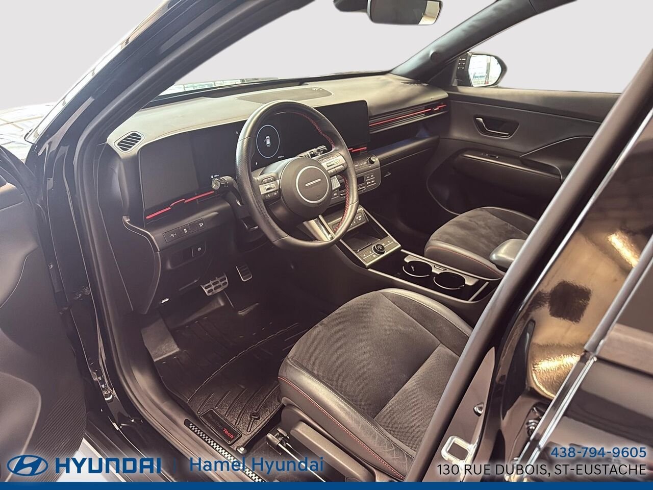 Hyundai Kona 2024 Noir Saint-Eustache - photo #7