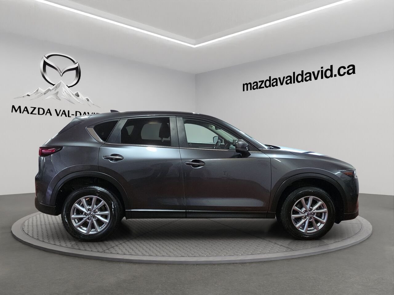 Mazda CX-5 GX TI sans désactivation de cylindres 2024 Gris Val-David - photo #3