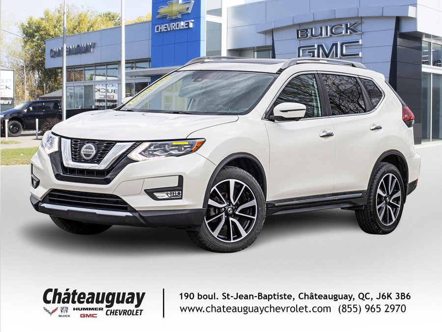 Nissan Rogue SL TI 2018 Blanc