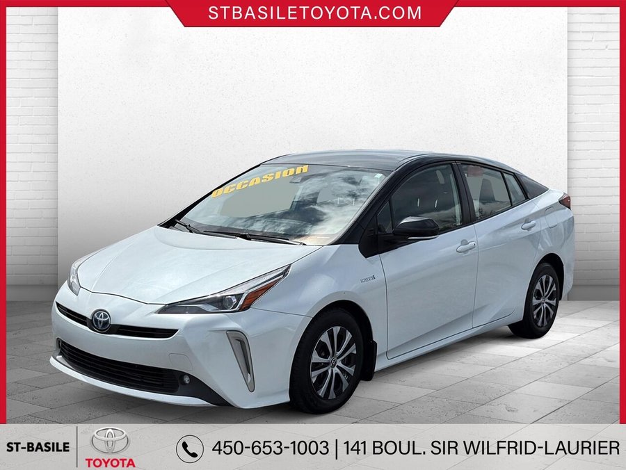 Toyota Prius 2022 2022 Frisson glacé avec toit noir céleste