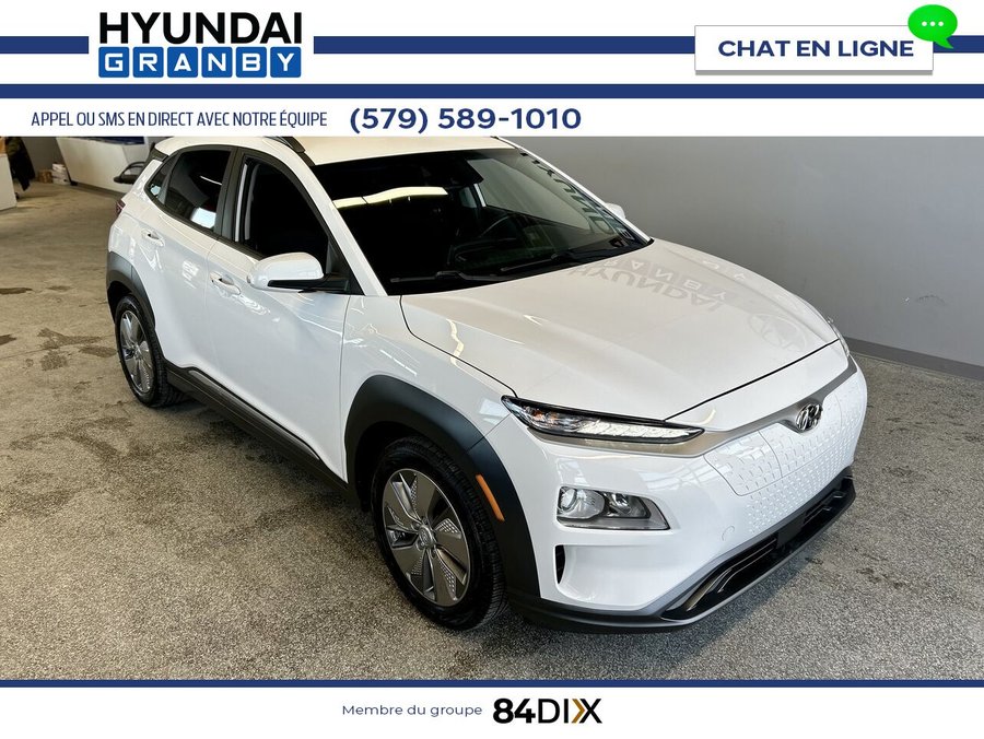 2021 Hyundai Kona Electric 2021 White