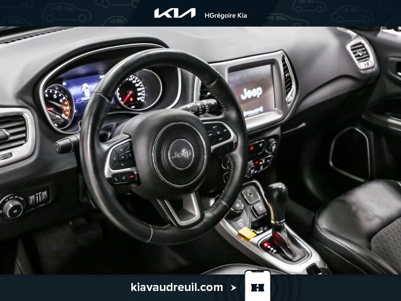 Jeep Compass KW7879 | ***AWD / CAMERA RECUL / NAVI / CUIR / MAGS*** 2018 Rouge Laval - photo #11