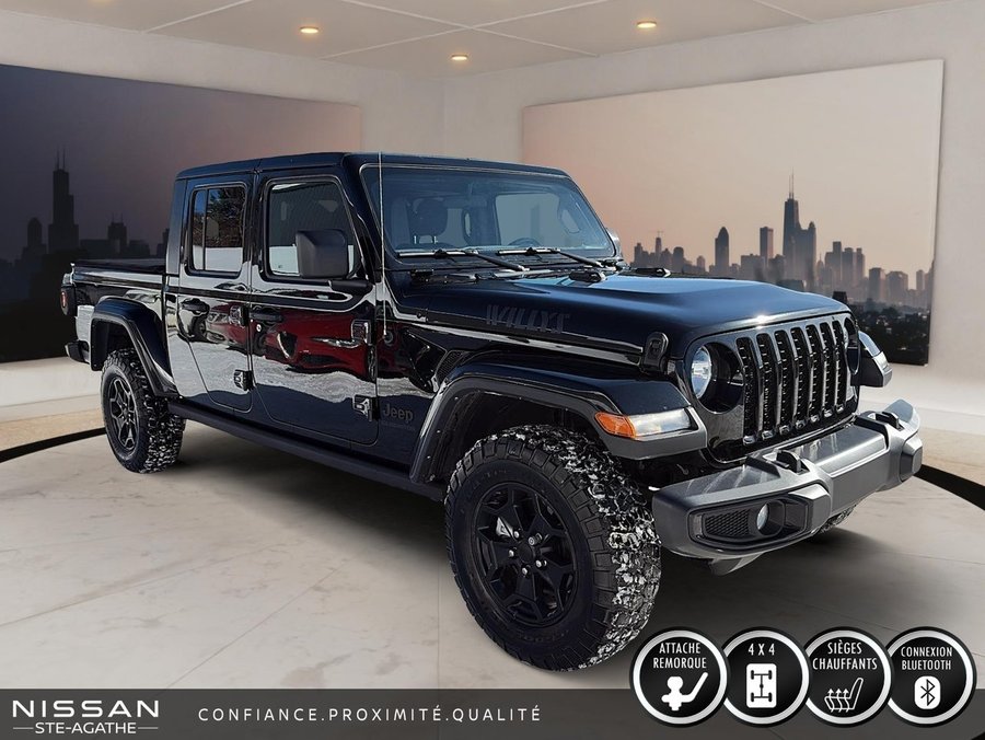 Jeep Gladiator Willys 4x4 2021 Noir