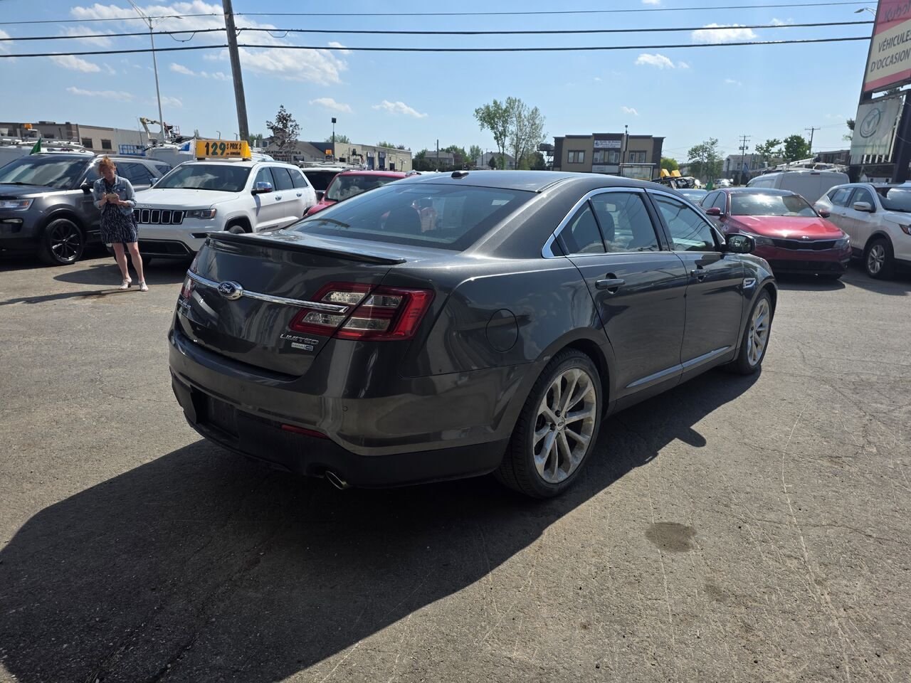 2016 Ford Taurus Black  - photo #5