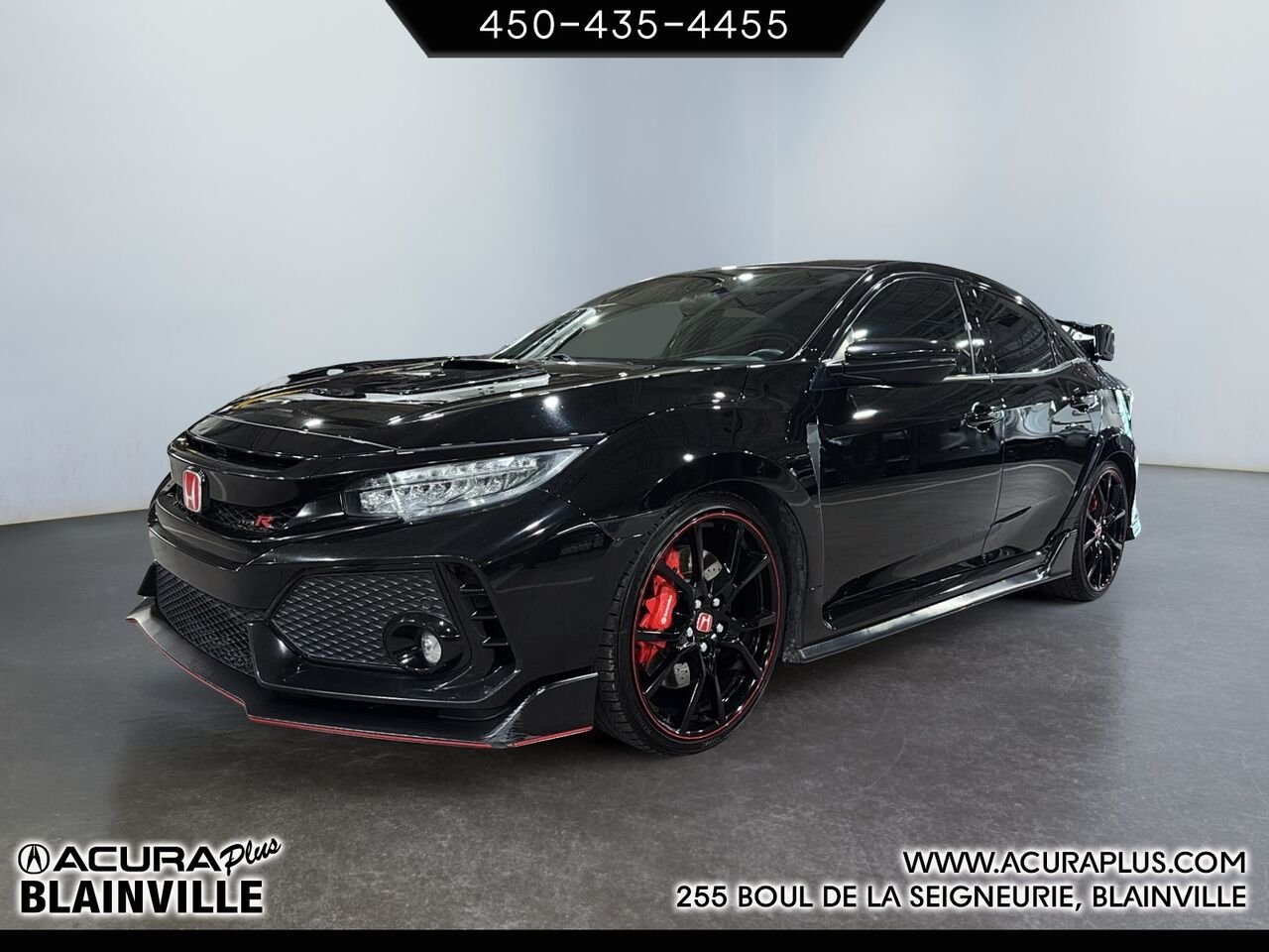 2018 Honda Civic Type R Black Blainville - photo #0