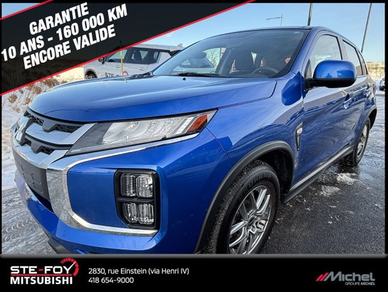 2023 Mitsubishi RVR ES AWC, BANCS CHAUFFANTS, CRUISE CONTROL, CAMÉRA DE RECUL. Blue