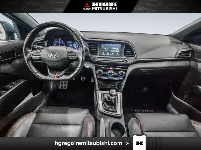 Hyundai Elantra MA4420 | Sport * Manuel * Mags * Caméra * Toit * Carplay 2019 Gris Laval - photo #23