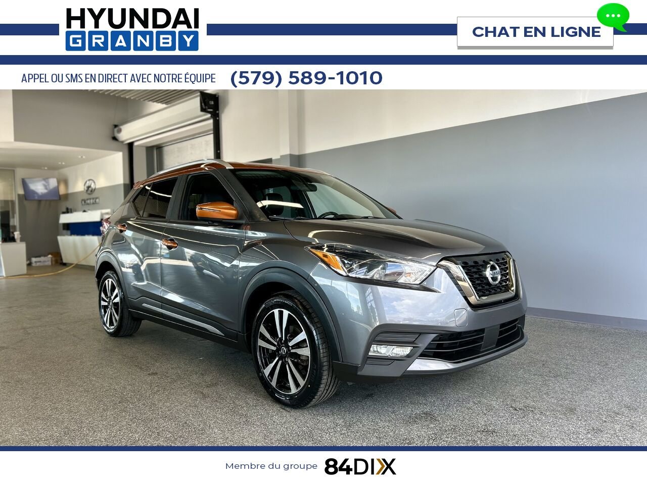 2020 Nissan Kicks Grey Granby - photo #0