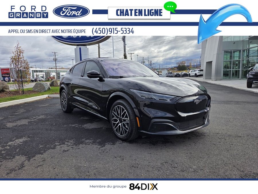 Ford Mustang Mach-E Premium TI Grand Autonomie 2024 Noir