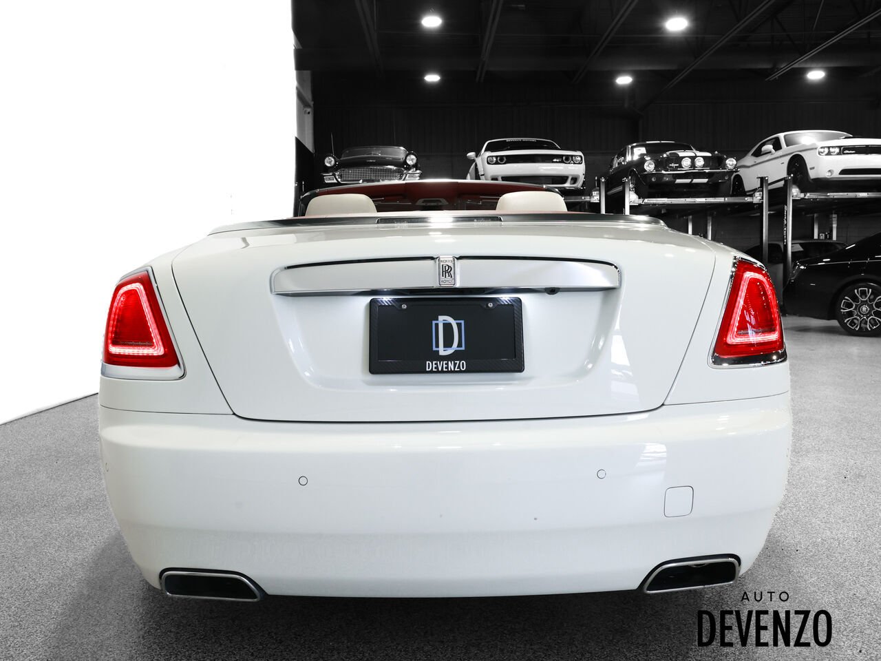 Rolls-Royce Dawn 2016 Blanc Saint-Eustache - photo #5