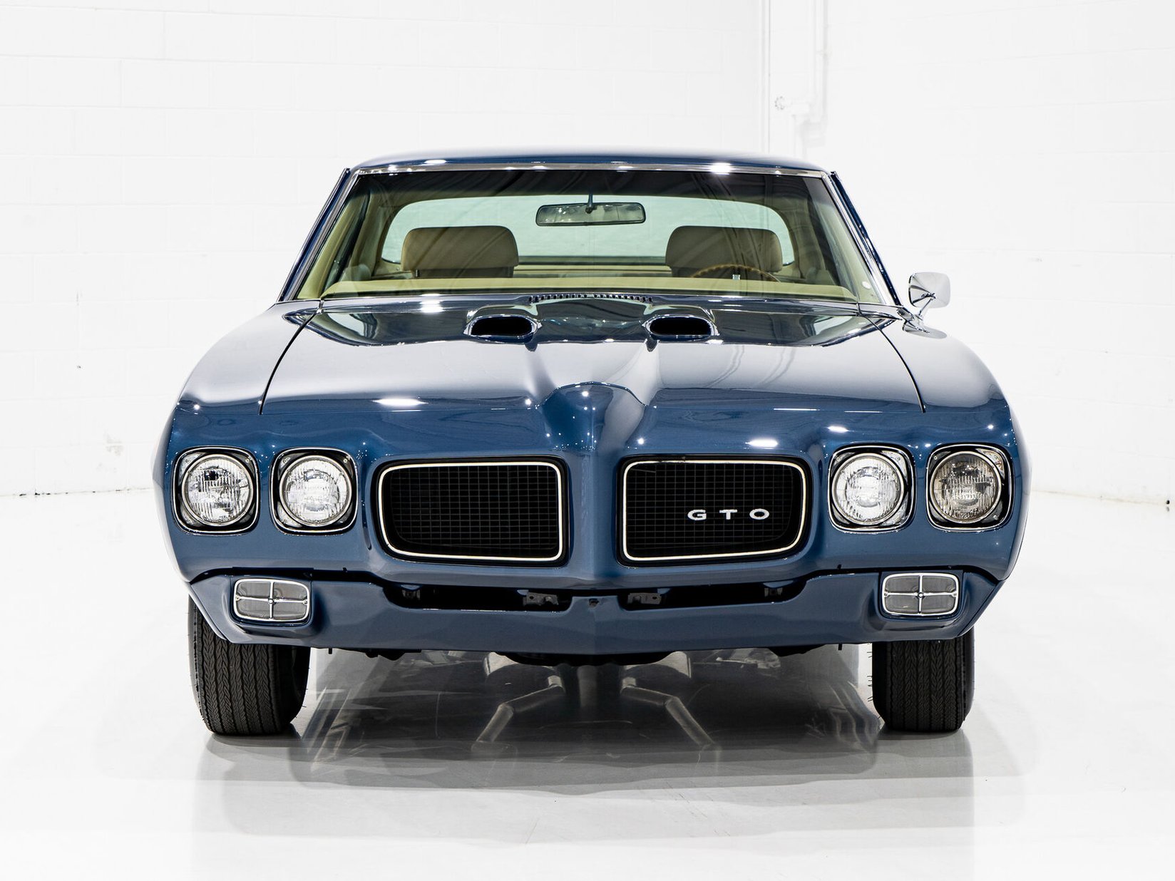 Pontiac GTO The Judge Matching# Ram Air III 4-speed **PRIX EN USD** 1970 Bleu Montréal - photo #2
