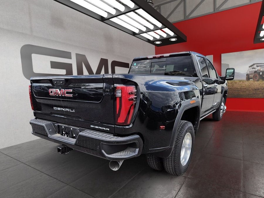 GMC Sierra 3500HD Denali cabine multiplace 4RM 172 po 2026 NOIR ONYX
