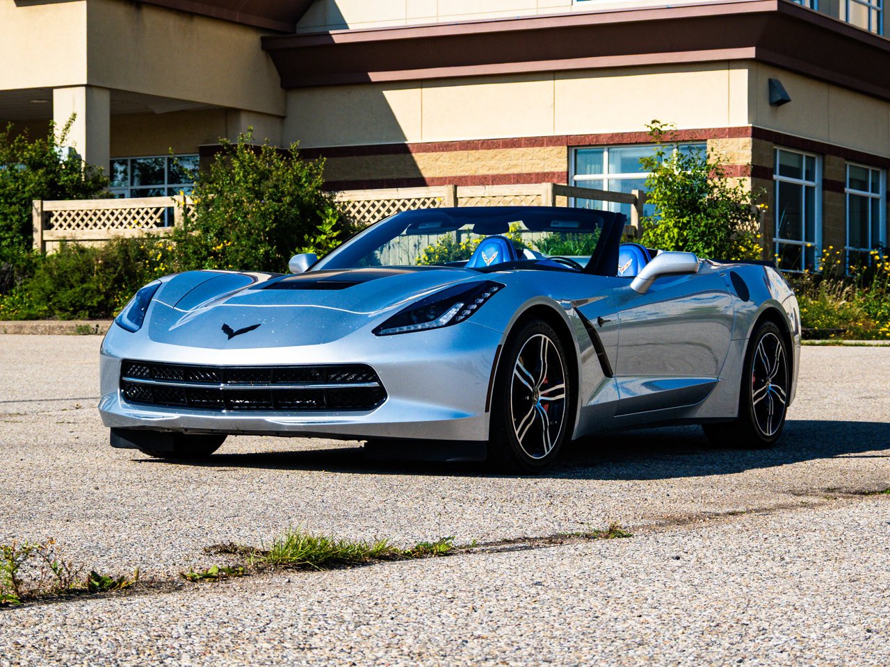2016 Chevrolet Corvette 2dr Stingray Conv w/1LT Grey Sherwood Park - photo #3