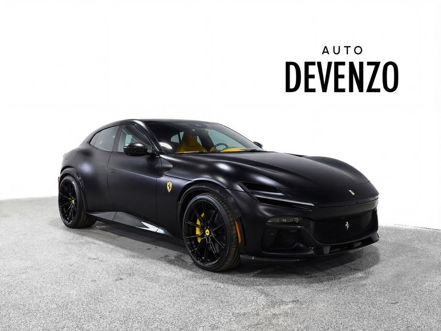 Ferrari Purosangue V12 725HP *** FULL CAR SATIN PPF *** 2026 2026 Noir