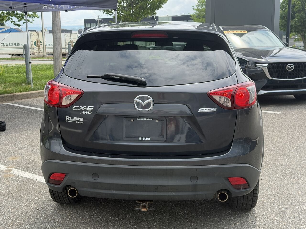 2014 Mazda CX-5 Grey Ste-Marie - photo #5