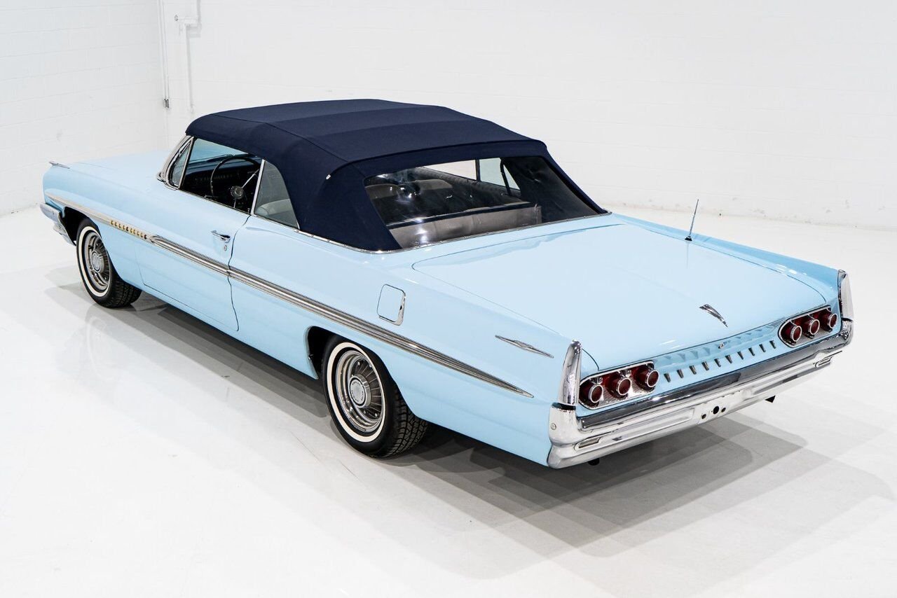 1961 Pontiac Bonneville **PRIX EN USD**C8 Suffix 389cu.in. TriPower 4 Speed Blue Montreal - photo #6