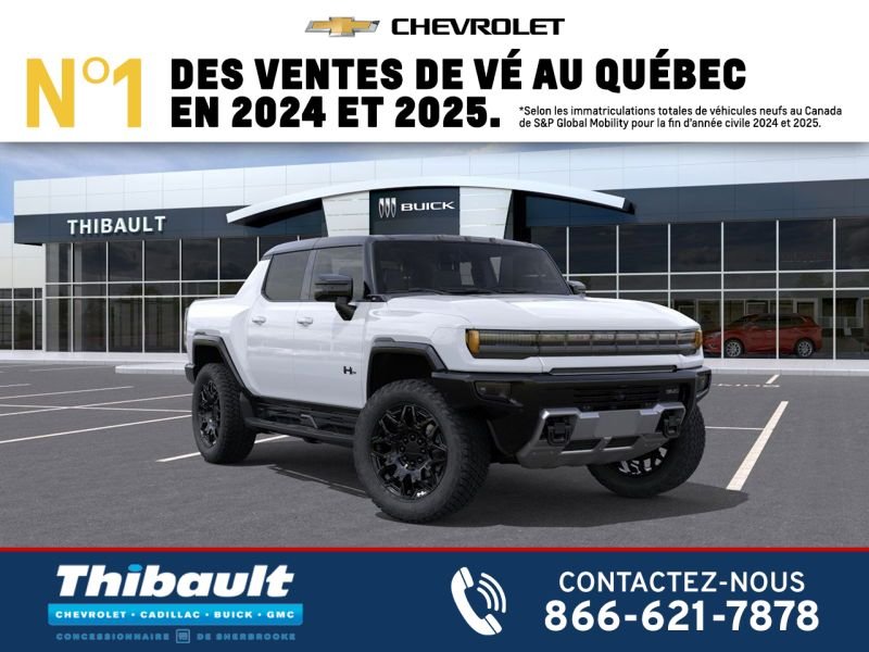 2026 GMC HUMMER EV CAMION 3X cabine multiplace e4WD White Sherbrooke - photo #0